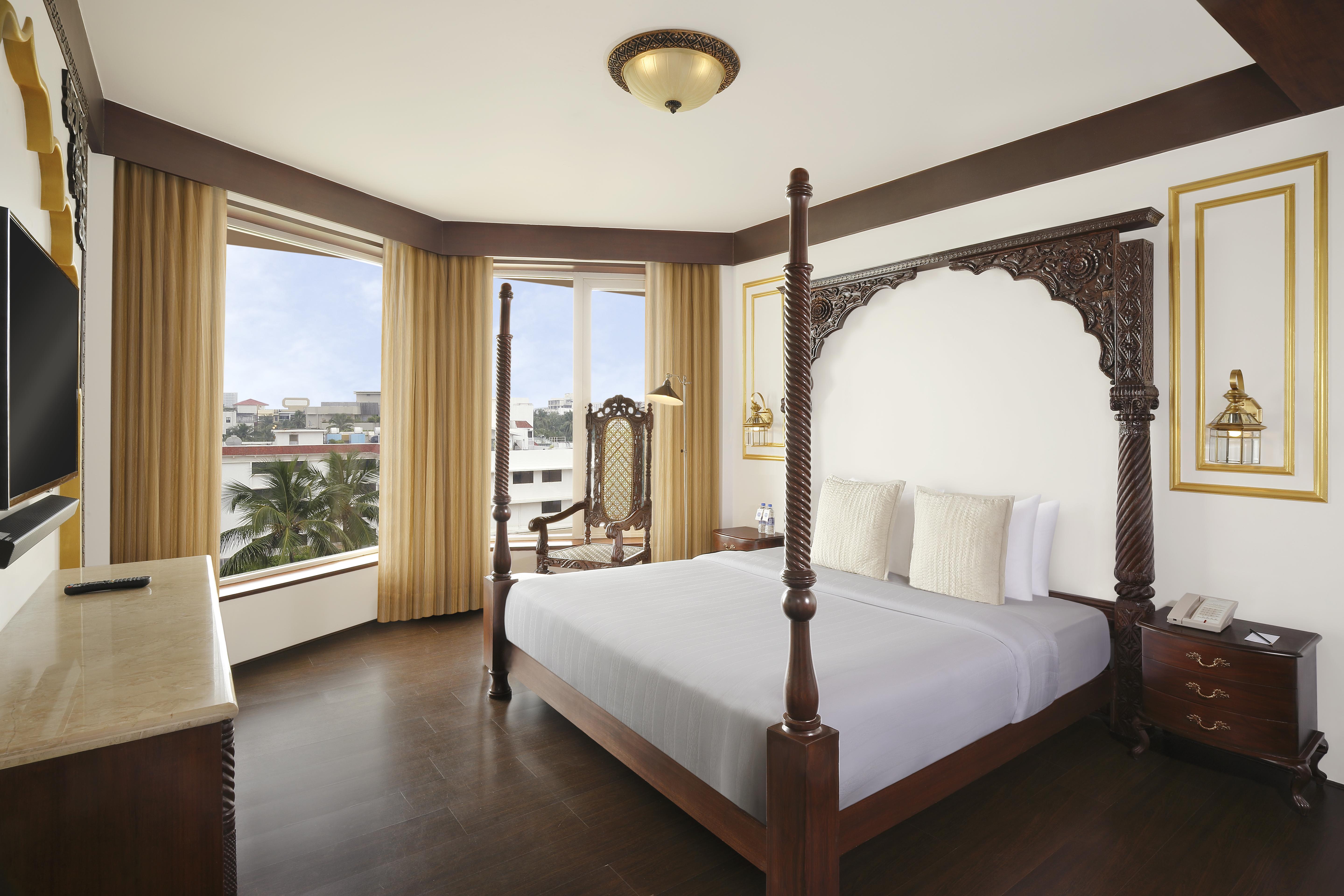 Novotel Mumbai Juhu Beach Екстер'єр фото A bedroom at the hotel